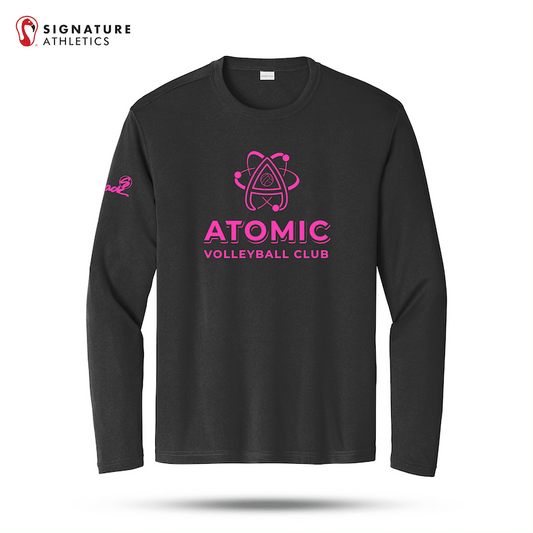 Atomic Volleyball Long Sleeve PosiCharge Competitor Tee Signature Lacrosse