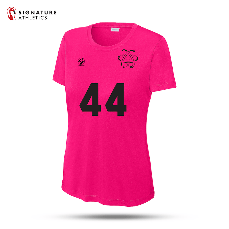Atomic Volleyball Pink PosiCharge Competitor Tee Signature Lacrosse
