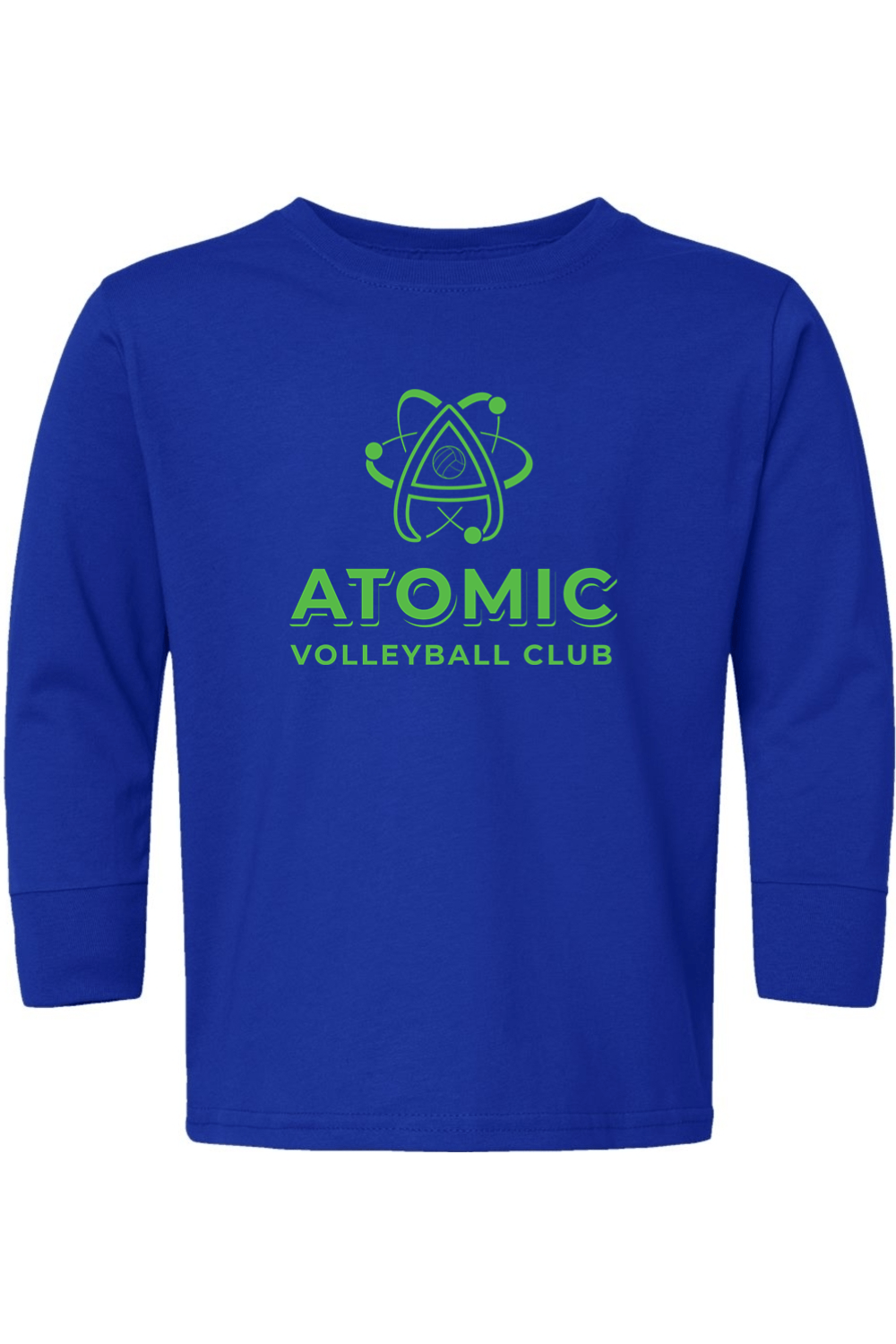 Atomic Volleyball Toddler Long Sleeve T-Shirt Signature Lacrosse