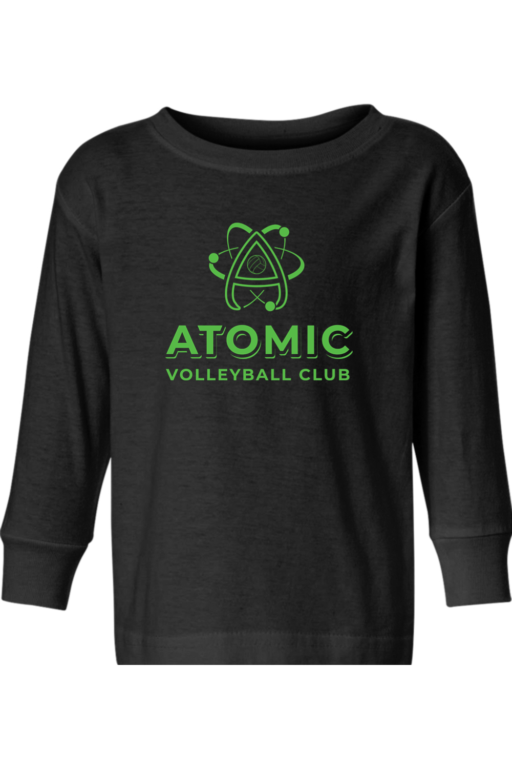 Atomic Volleyball Toddler Long Sleeve T-Shirt Signature Lacrosse
