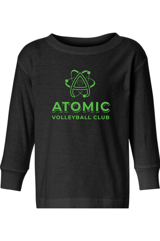 Atomic Volleyball Toddler Long Sleeve T-Shirt Signature Lacrosse