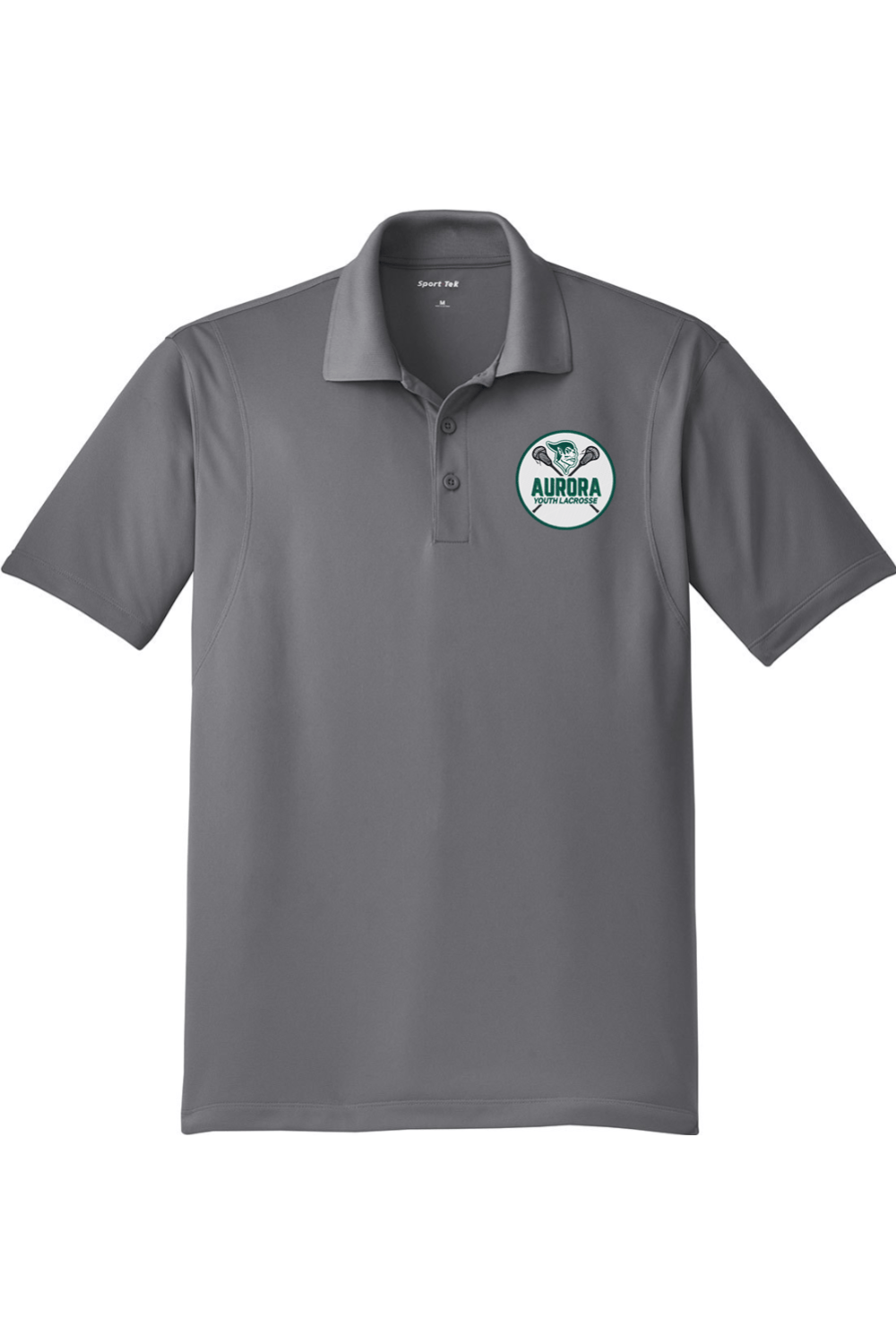 Aurora Lacrosse Adult Embroidered Athletic Polo Signature Lacrosse