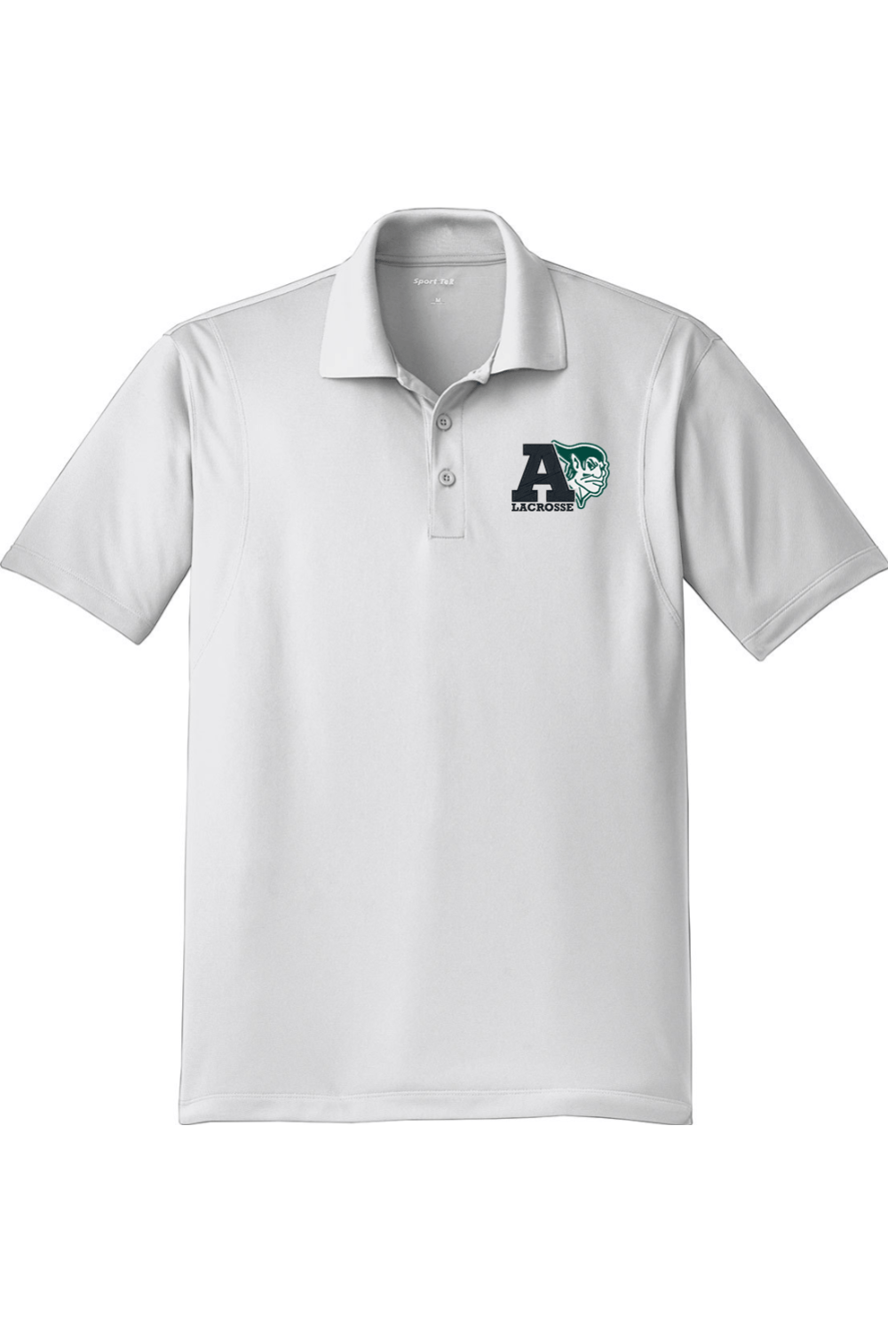 Aurora Lacrosse Adult Embroidered Athletic Polo Signature Lacrosse
