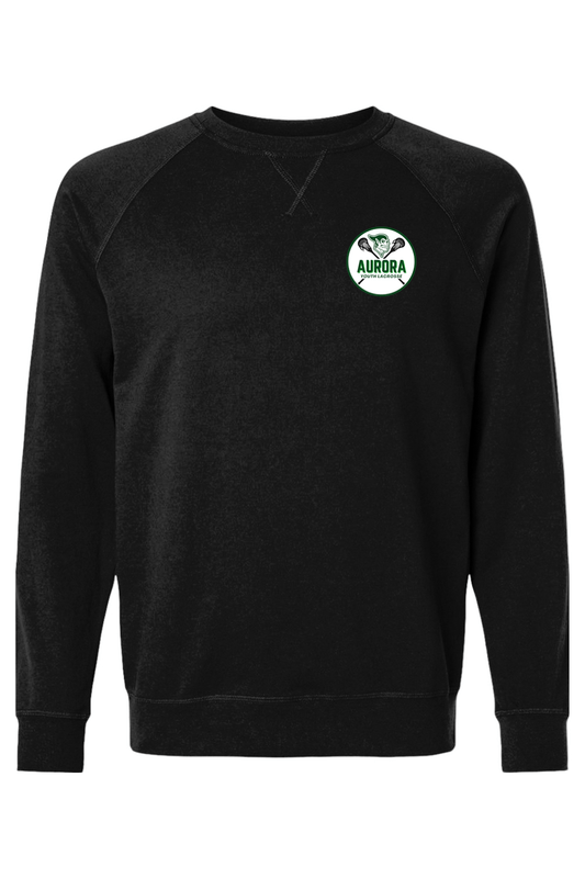 Aurora Lacrosse Adult Heavyweight Raglan Long Sleeve Signature Lacrosse
