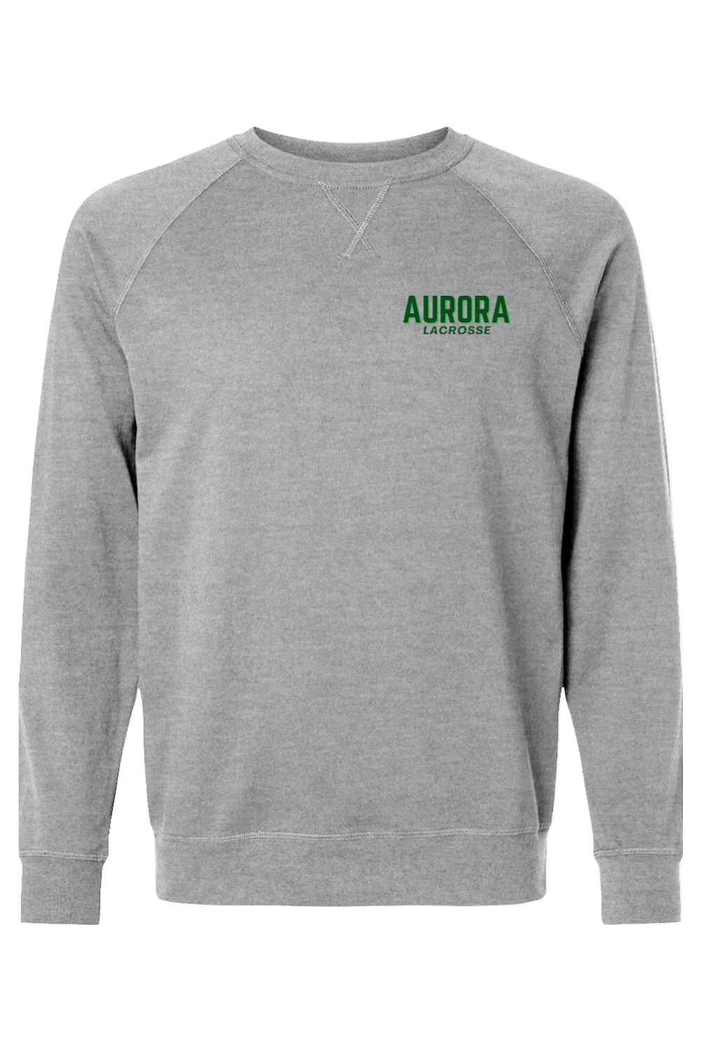Aurora Lacrosse Adult Heavyweight Raglan Long Sleeve Signature Lacrosse