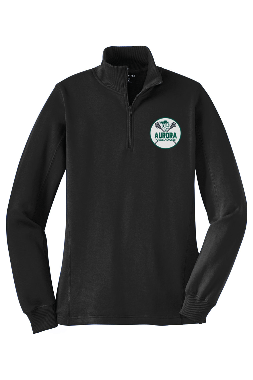 Aurora Lacrosse Adult Women's Embroidered Quarter-Zip Pullover Signature Lacrosse