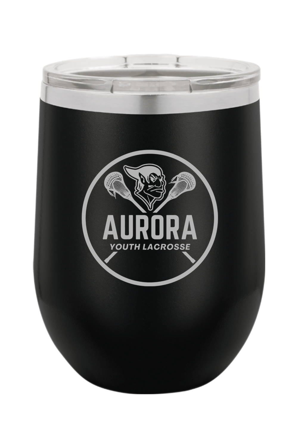 Aurora Lacrosse Insulated Wine Tumbler Signature Lacrosse