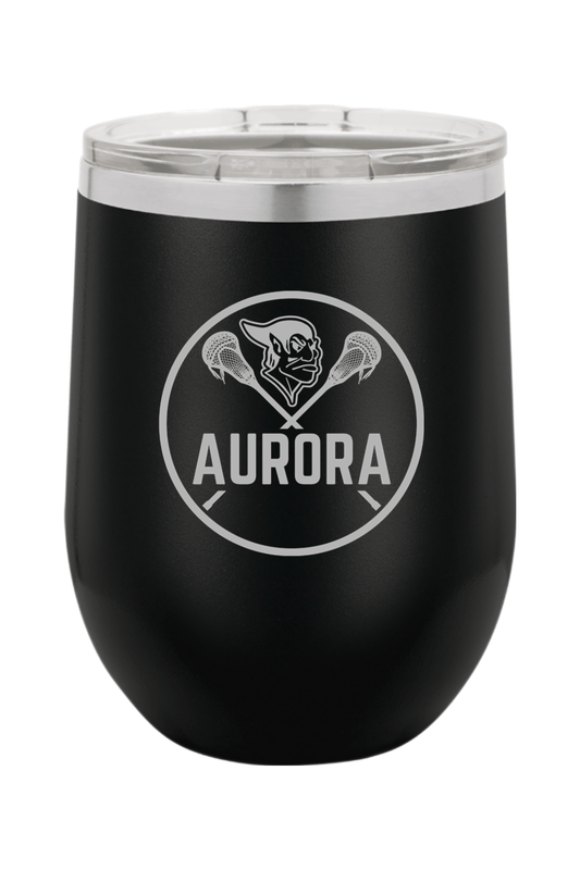 Aurora Lacrosse Insulated Wine Tumbler Signature Lacrosse