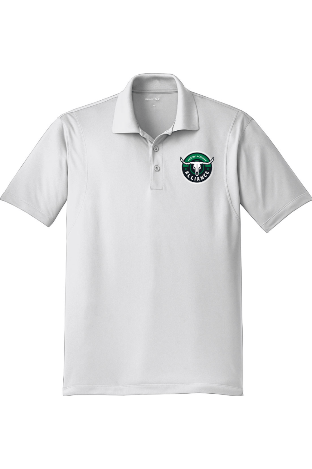 Austin LA Adult Embroidered Athletic Polo Signature Lacrosse