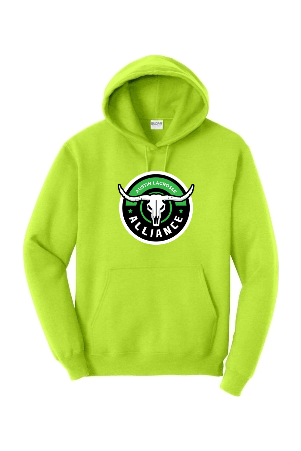 Austin LA Adult Heavyweight Hoodie Signature Lacrosse