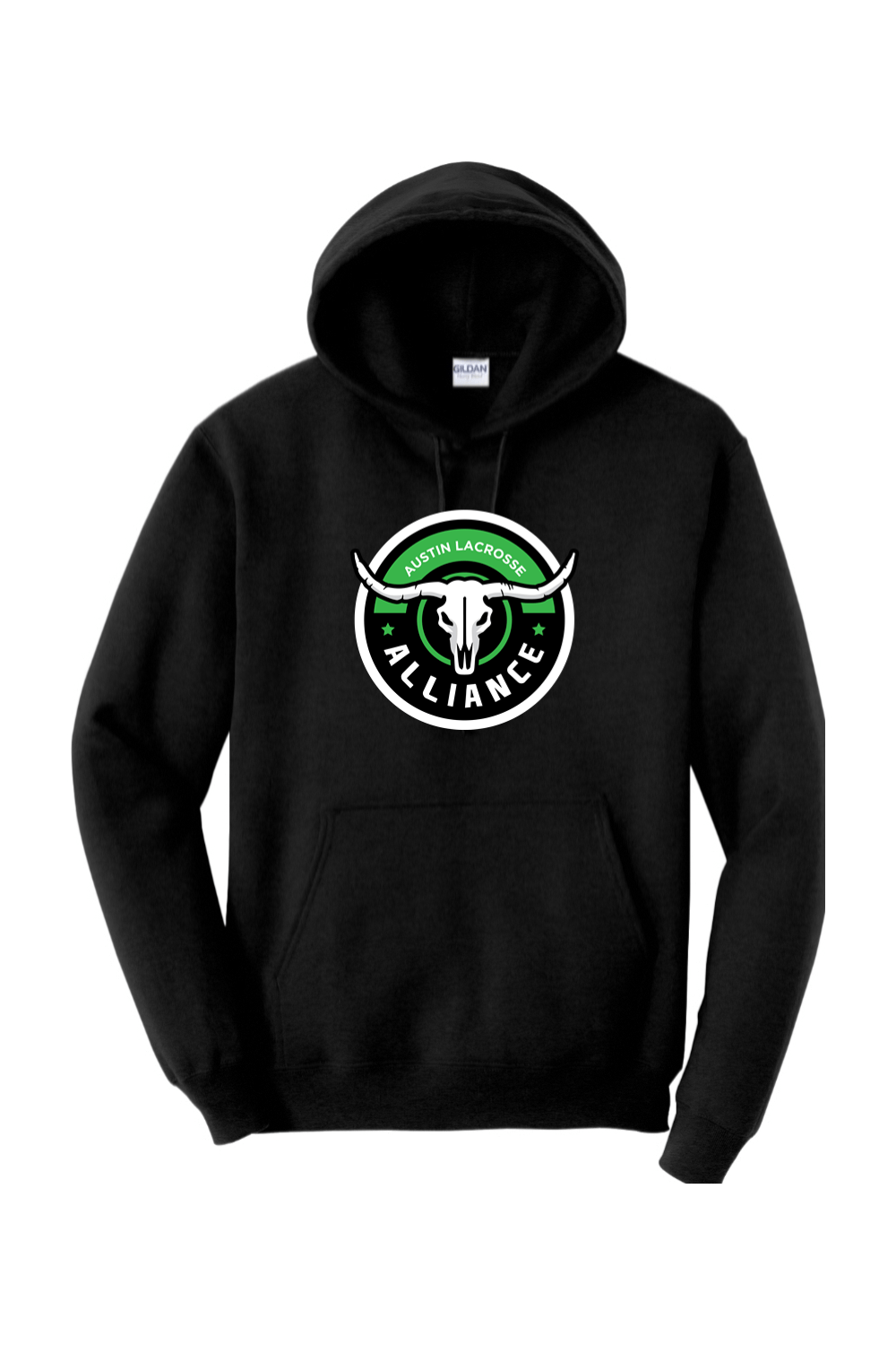 Austin LA Adult Heavyweight Hoodie Signature Lacrosse