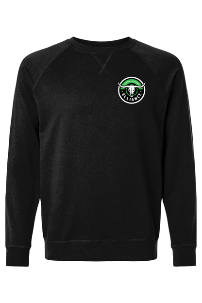 Austin LA Adult Heavyweight Raglan Long Sleeve Signature Lacrosse