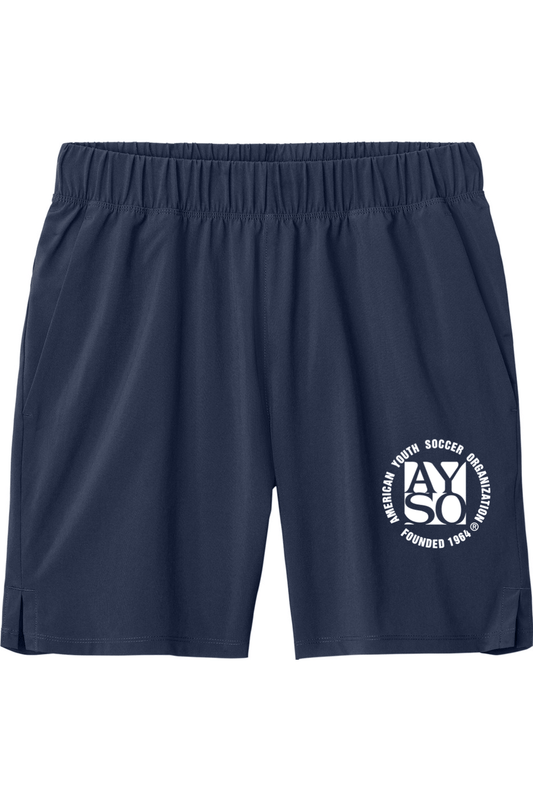 AYSO Adult Athletic Men's Shorts Signature Lacrosse