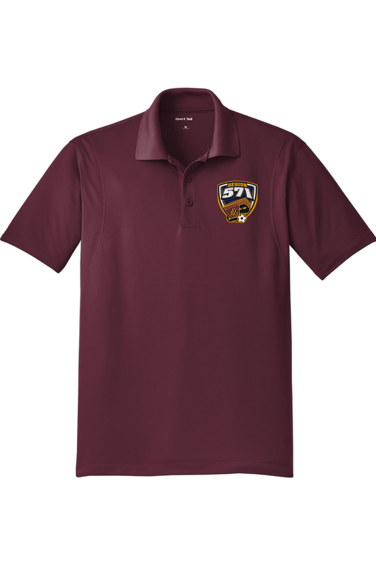 AYSO Adult Embroidered Athletic Polo Signature Lacrosse