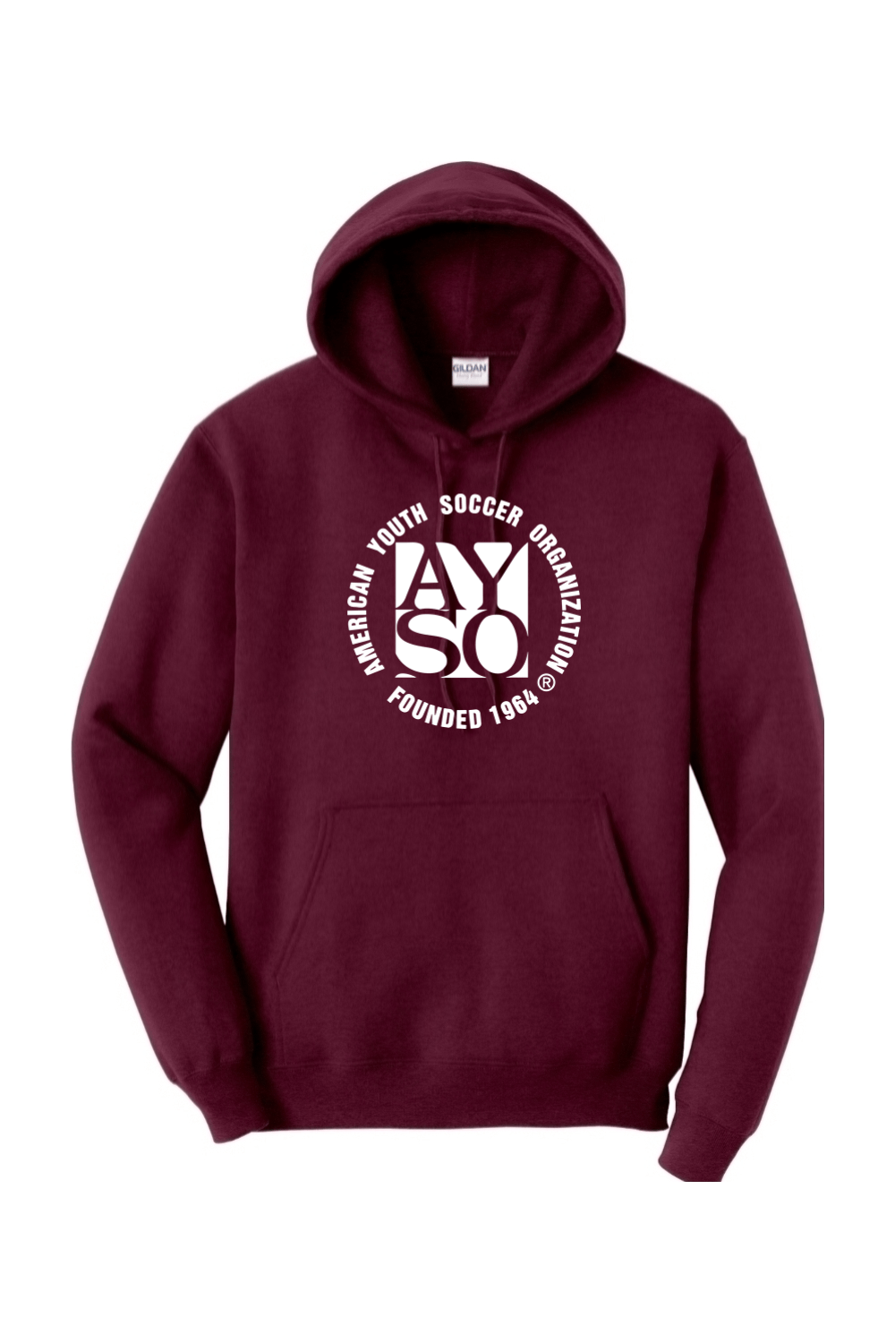 AYSO Adult Heavyweight Hoodie Signature Lacrosse
