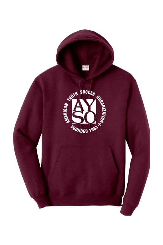 AYSO Adult Heavyweight Hoodie Signature Lacrosse