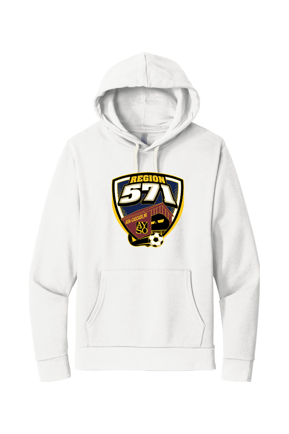 AYSO Adult Premium Lightweight Hoodie Signature Lacrosse