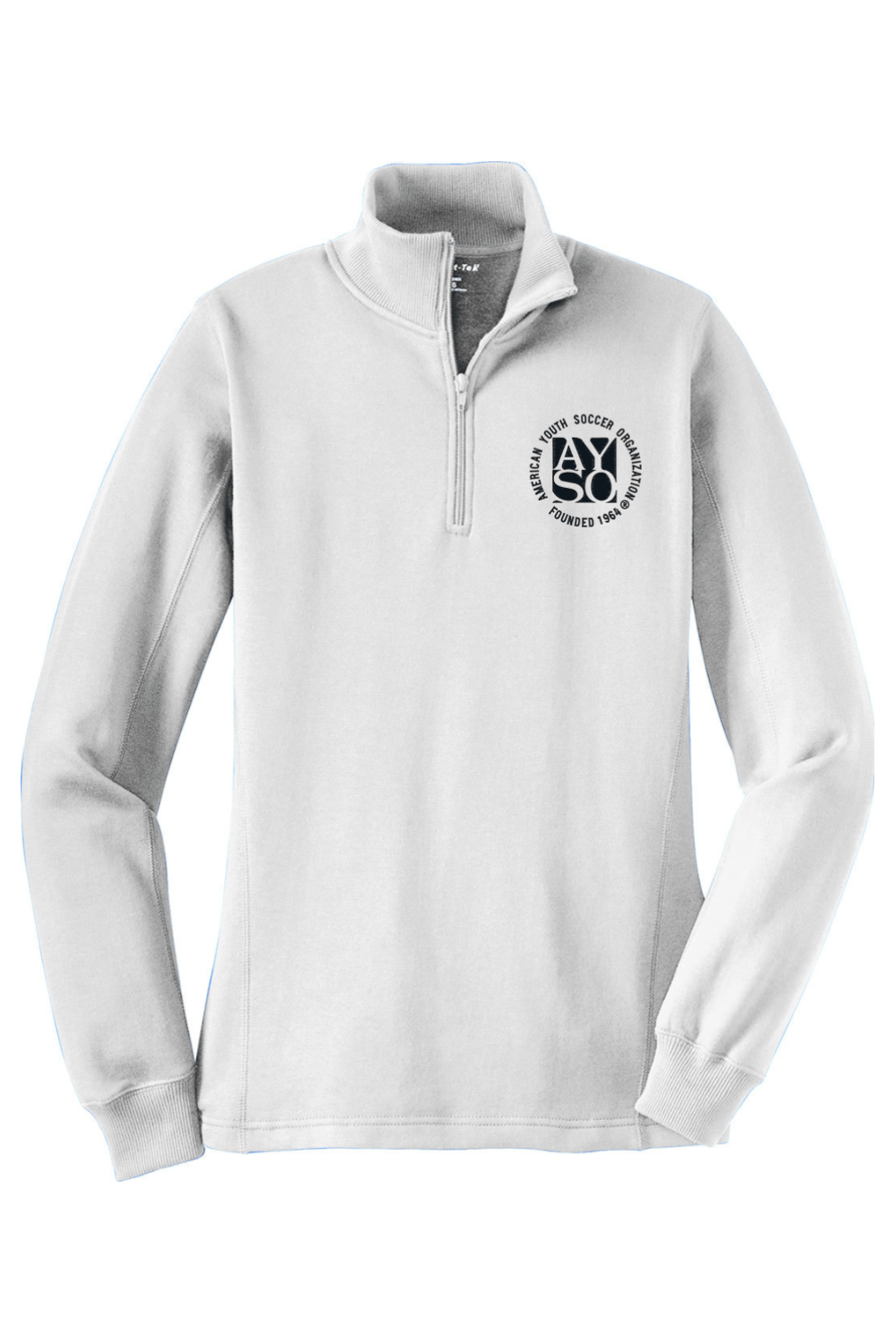 AYSO Adult Women's Embroidered Quarter-Zip Pullover Signature Lacrosse