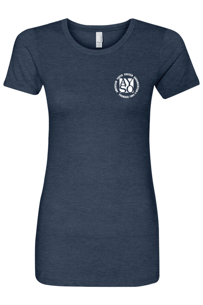 AYSO Adult Women's T-Shirt Signature Lacrosse