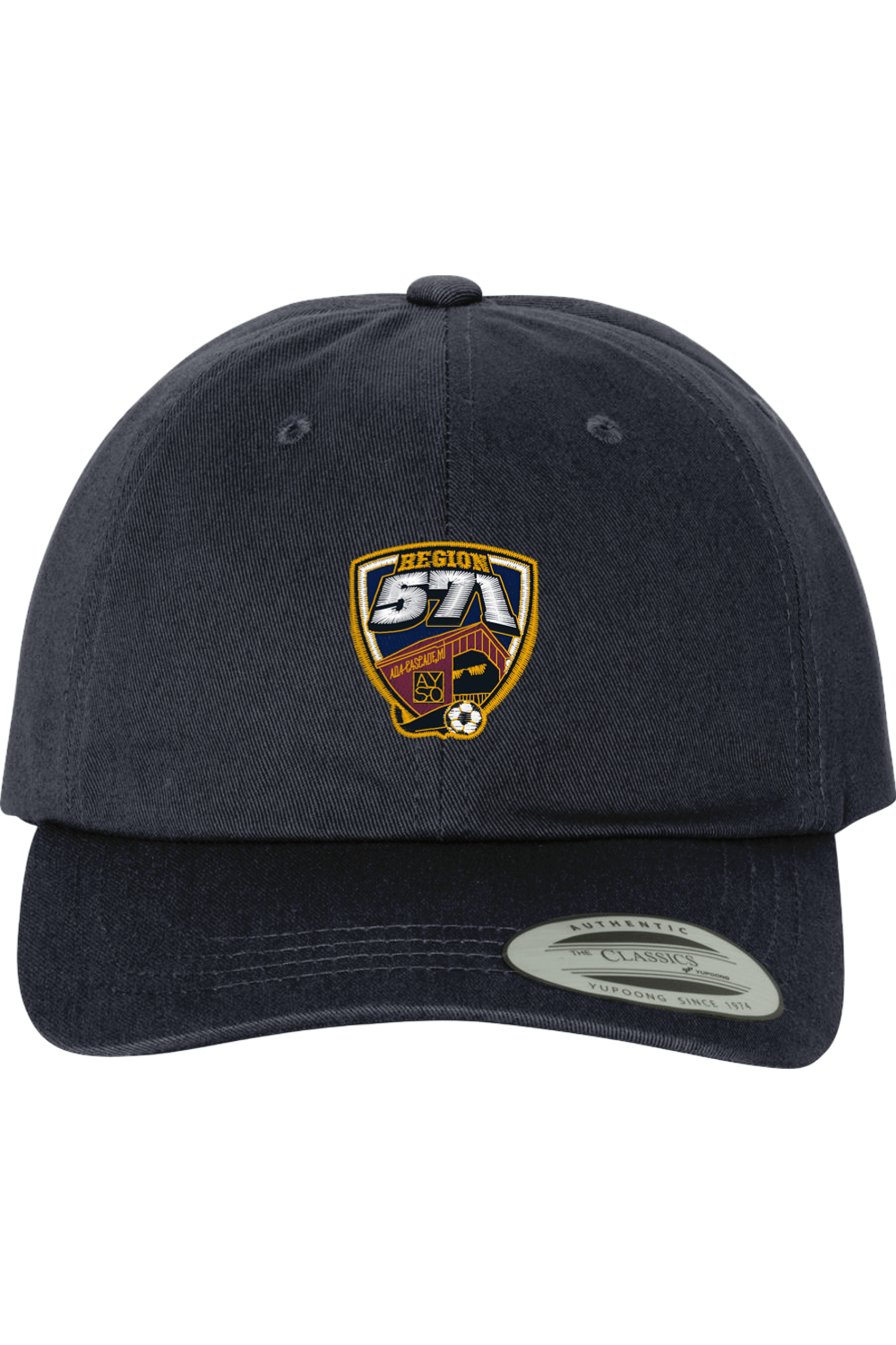 AYSO Embroidered Dad Hat Signature Lacrosse