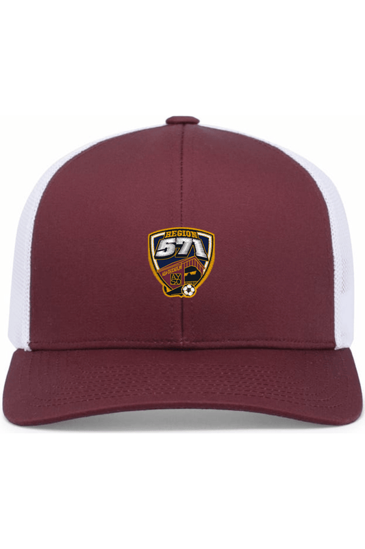AYSO Embroidered Trucker Hat Signature Lacrosse