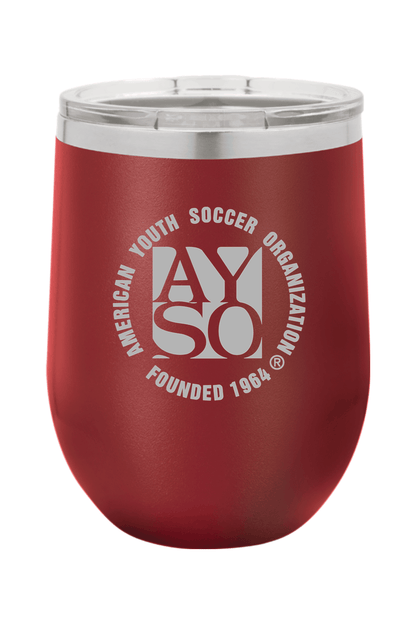 AYSO Insulated Wine Tumbler Signature Lacrosse