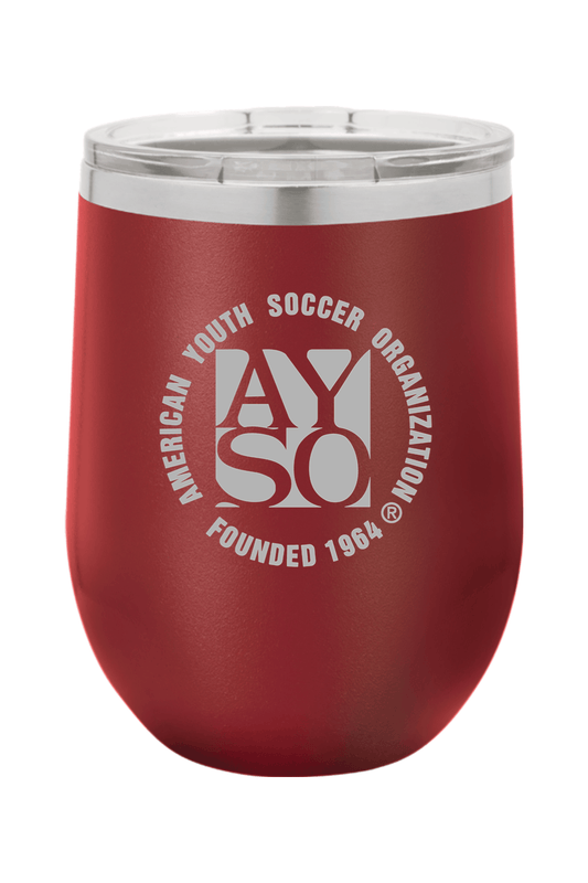AYSO Insulated Wine Tumbler Signature Lacrosse