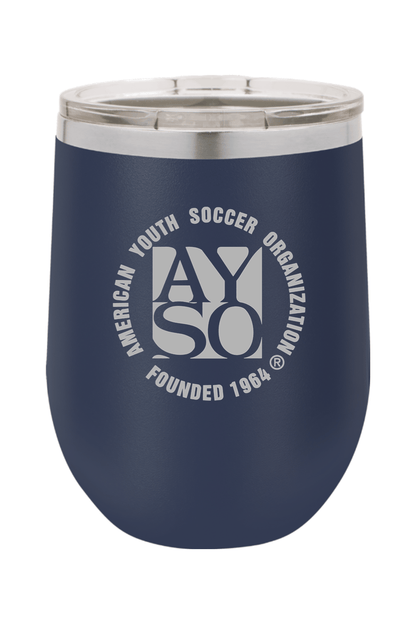 AYSO Insulated Wine Tumbler Signature Lacrosse