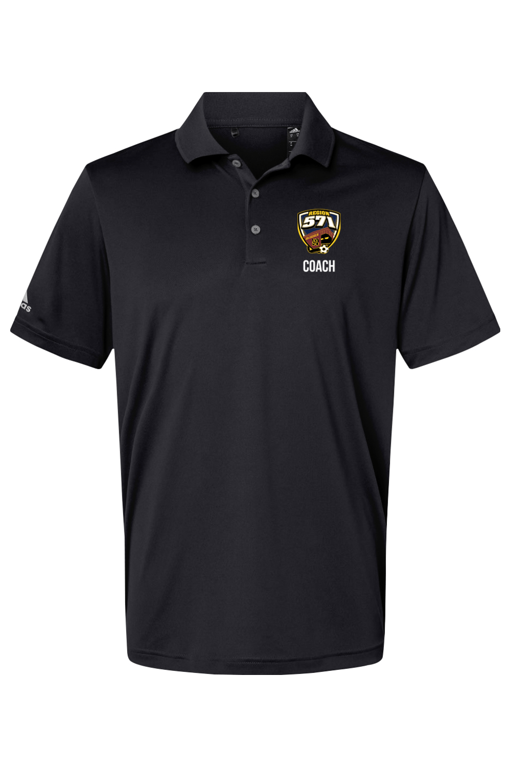 AYSO Region 571 Adidas Performance Polo Signature Lacrosse