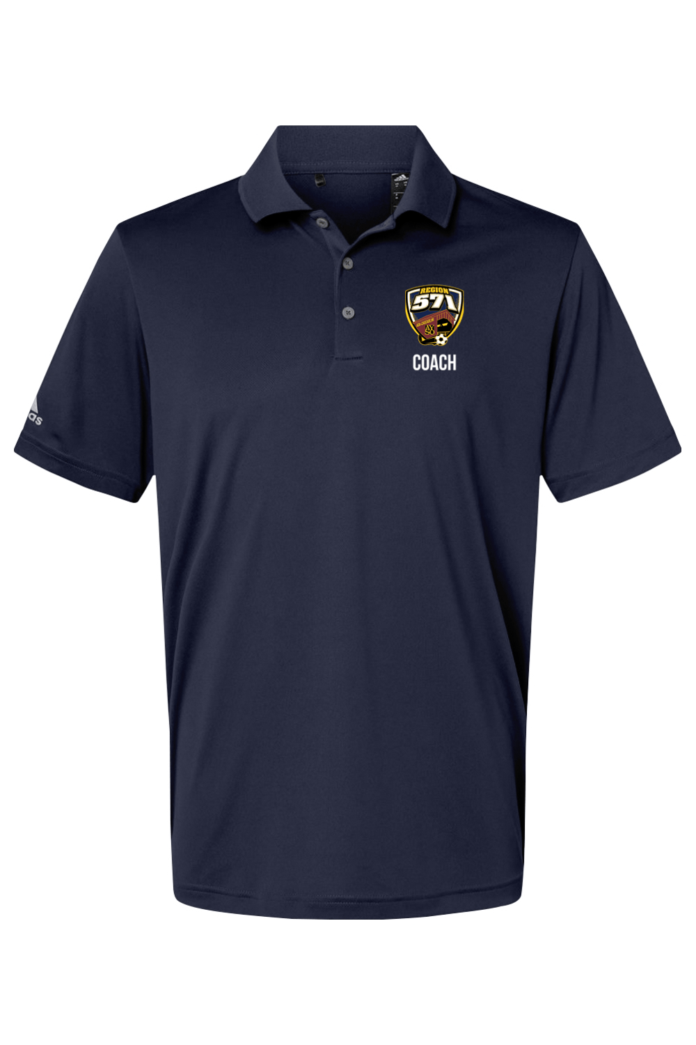 AYSO Region 571 Adidas Performance Polo Signature Lacrosse