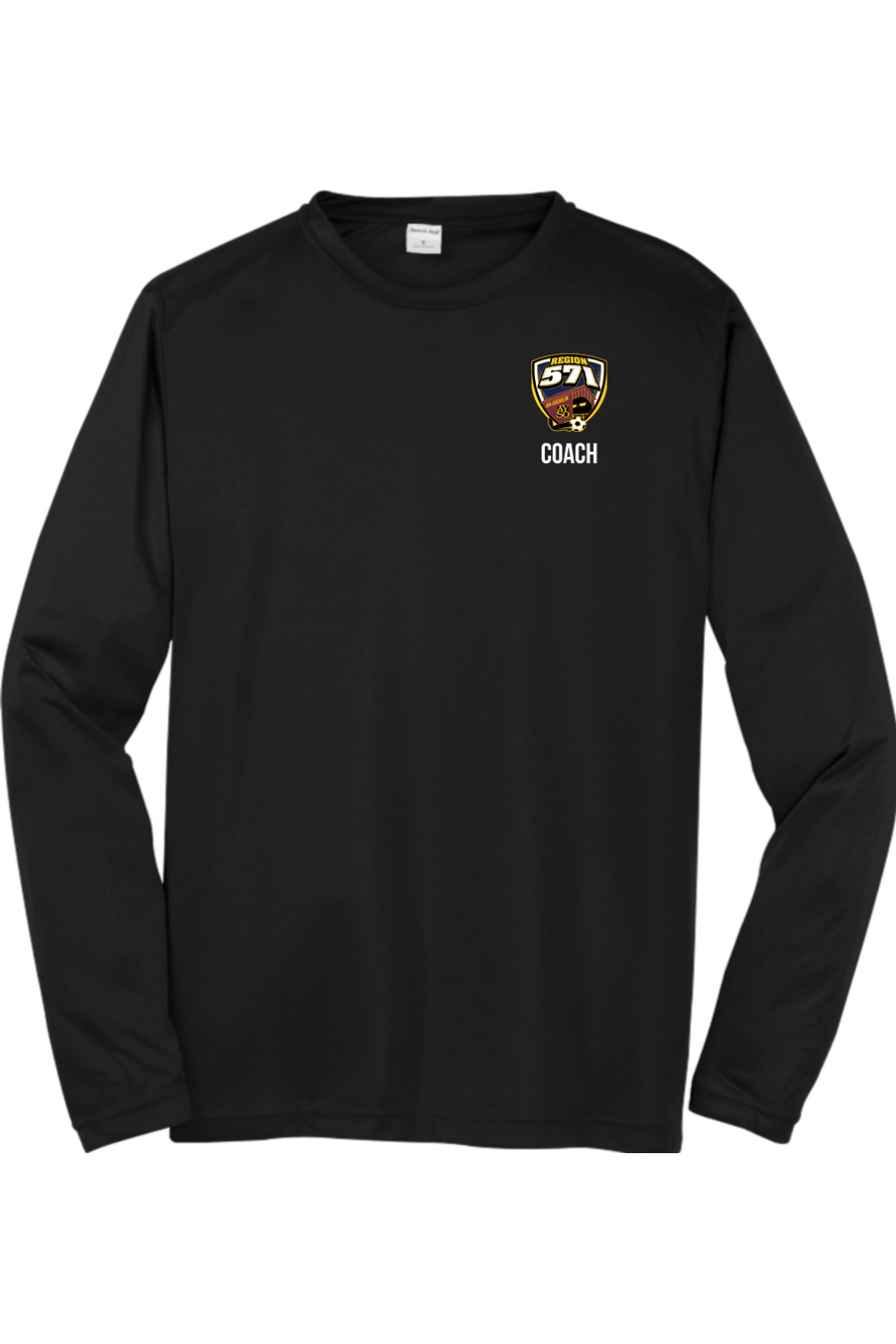 AYSO Region 571 Sport-Tek Long Sleeve PosiCharge Competitor Tee Signature Lacrosse