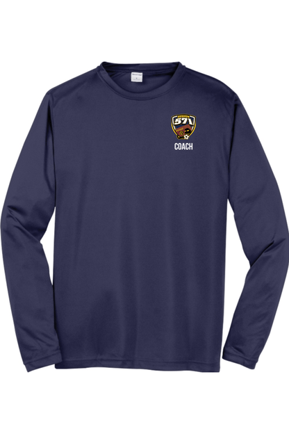 AYSO Region 571 Sport-Tek Long Sleeve PosiCharge Competitor Tee Signature Lacrosse