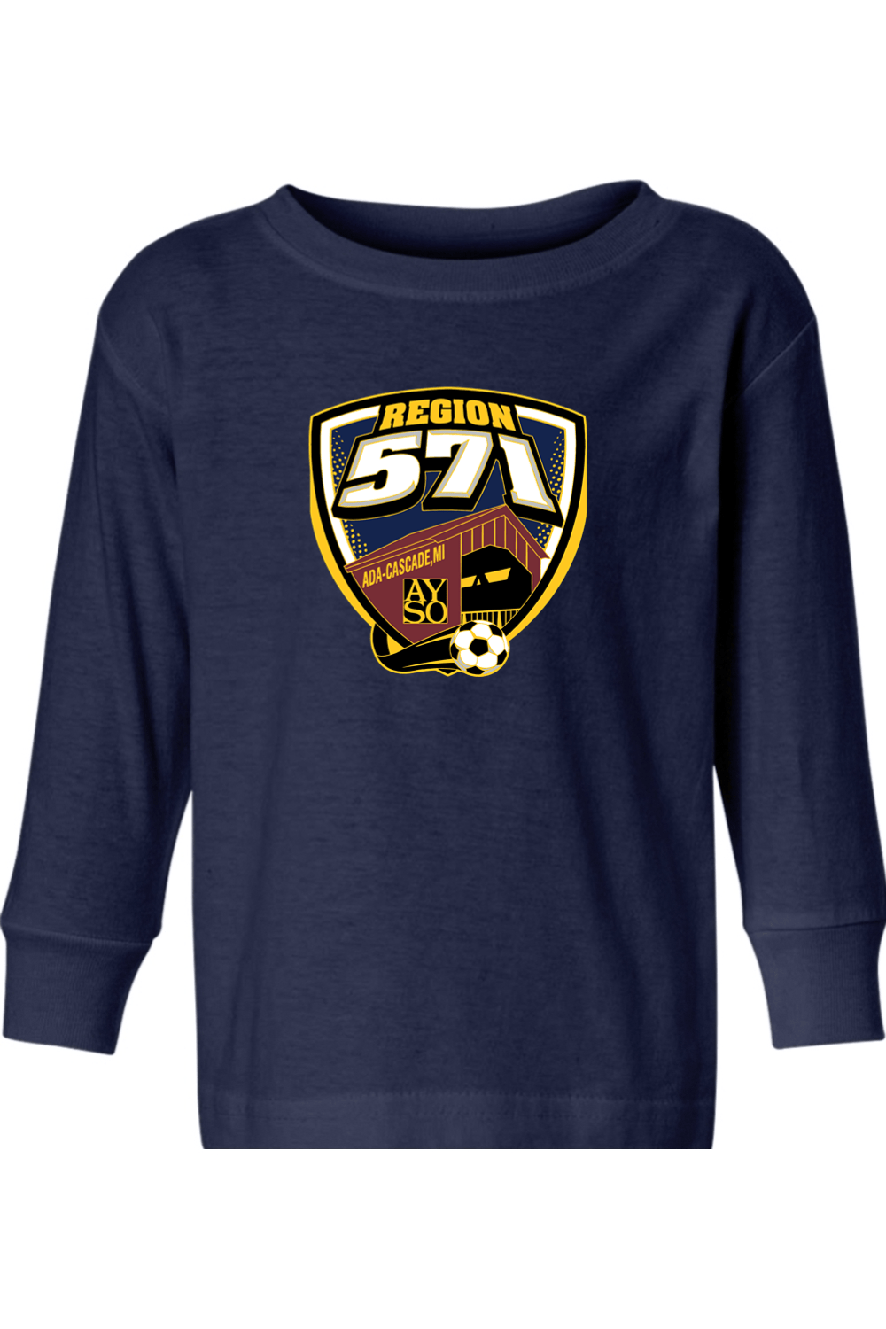 AYSO Toddler Long Sleeve T-Shirt Signature Lacrosse