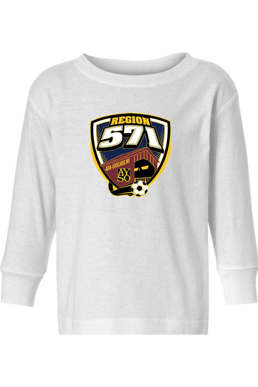 AYSO Toddler Long Sleeve T-Shirt Signature Lacrosse