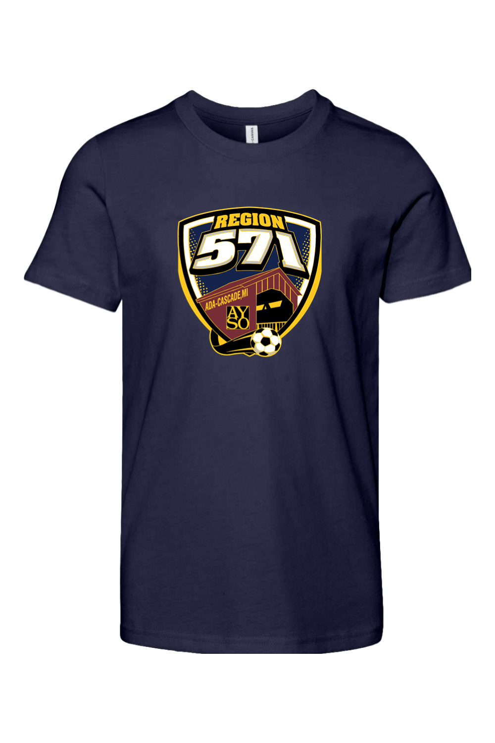 AYSO Youth Lifestyle T-Shirt Signature Lacrosse