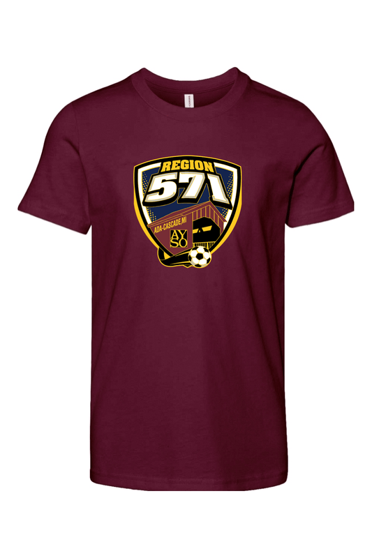 AYSO Youth Lifestyle T-Shirt Signature Lacrosse