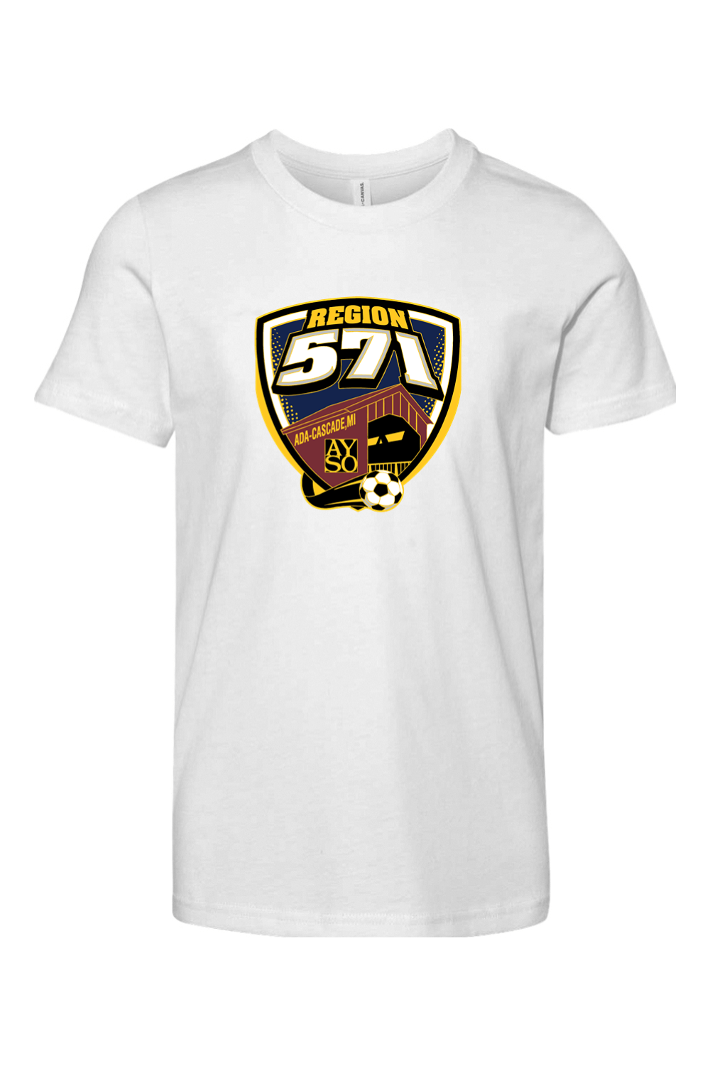 AYSO Youth Lifestyle T-Shirt Signature Lacrosse