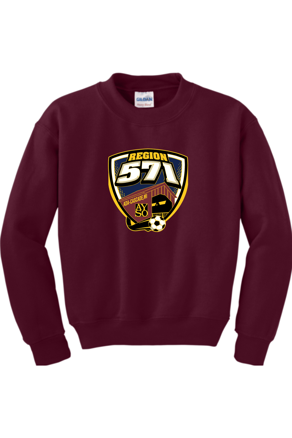 AYSO Youth Sweatshirt Signature Lacrosse