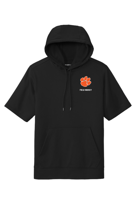 Babylon Field Hockey Sport-Tek Sport-Wick Fleece Short Sleeve Hooded Pullover Signature Lacrosse