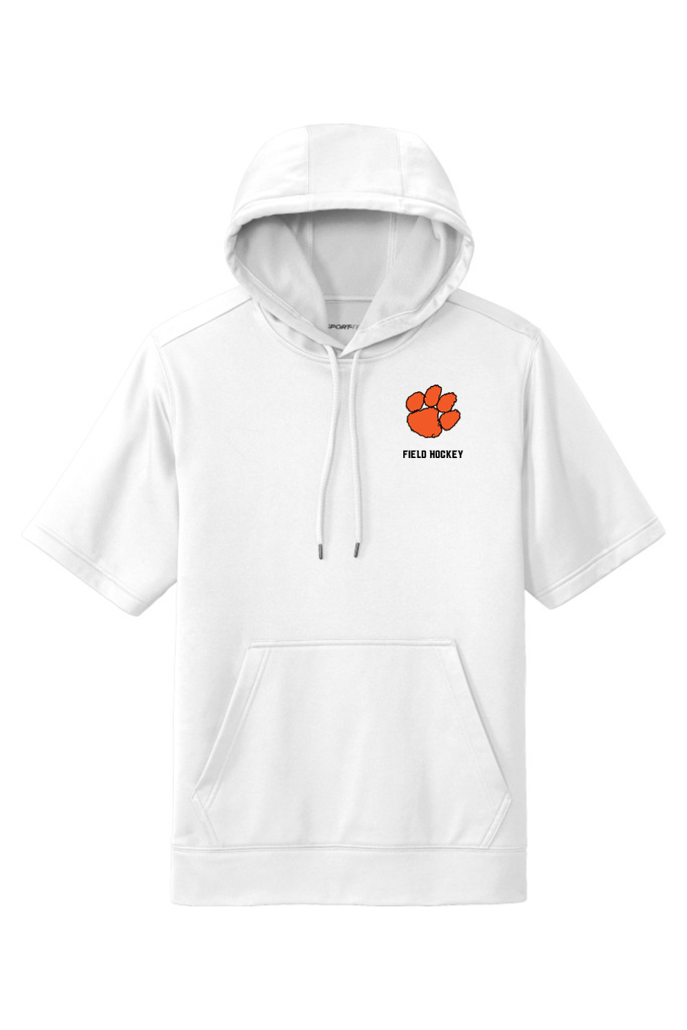 Babylon Field Hockey Sport-Tek Sport-Wick Fleece Short Sleeve Hooded Pullover Signature Lacrosse