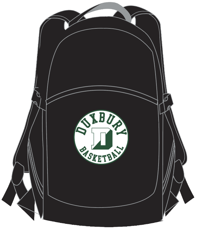Duxbury Basketball Player Monster Backpack