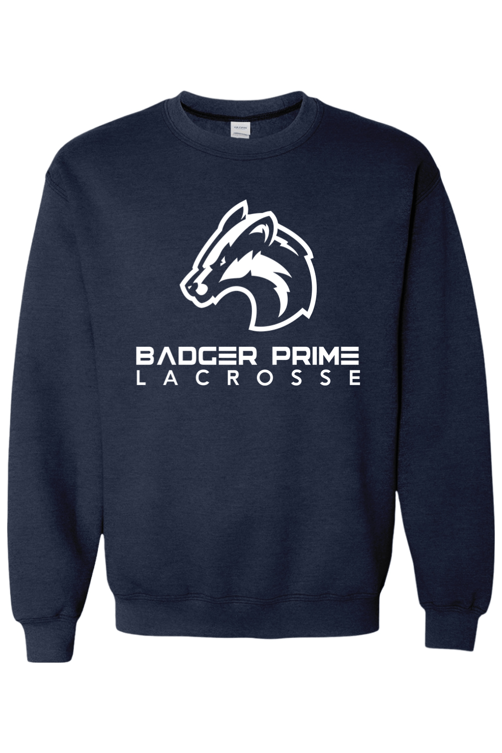 Badger Prime LC Adult Heavyweight Sweatshirt Signature Lacrosse