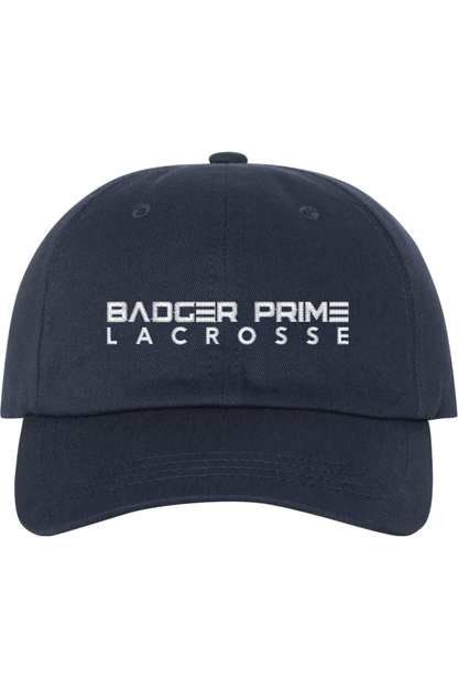 Badger Prime LC Embroidered Dad Hat Signature Lacrosse