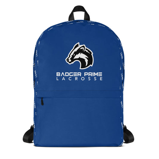 Badger Prime LC Sublimated Travel Backpack Signature Lacrosse