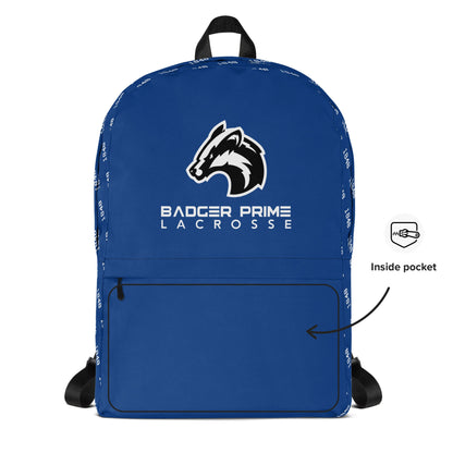 Badger Prime LC Sublimated Travel Backpack Signature Lacrosse