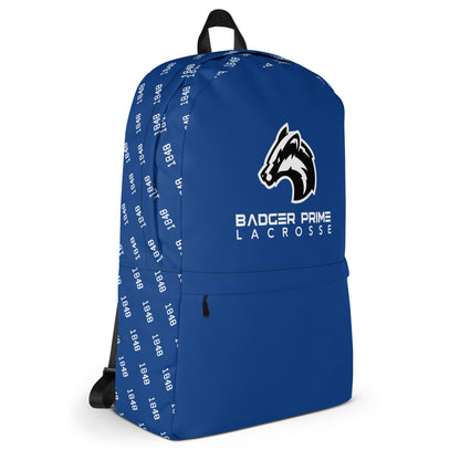 Badger Prime LC Sublimated Travel Backpack Signature Lacrosse