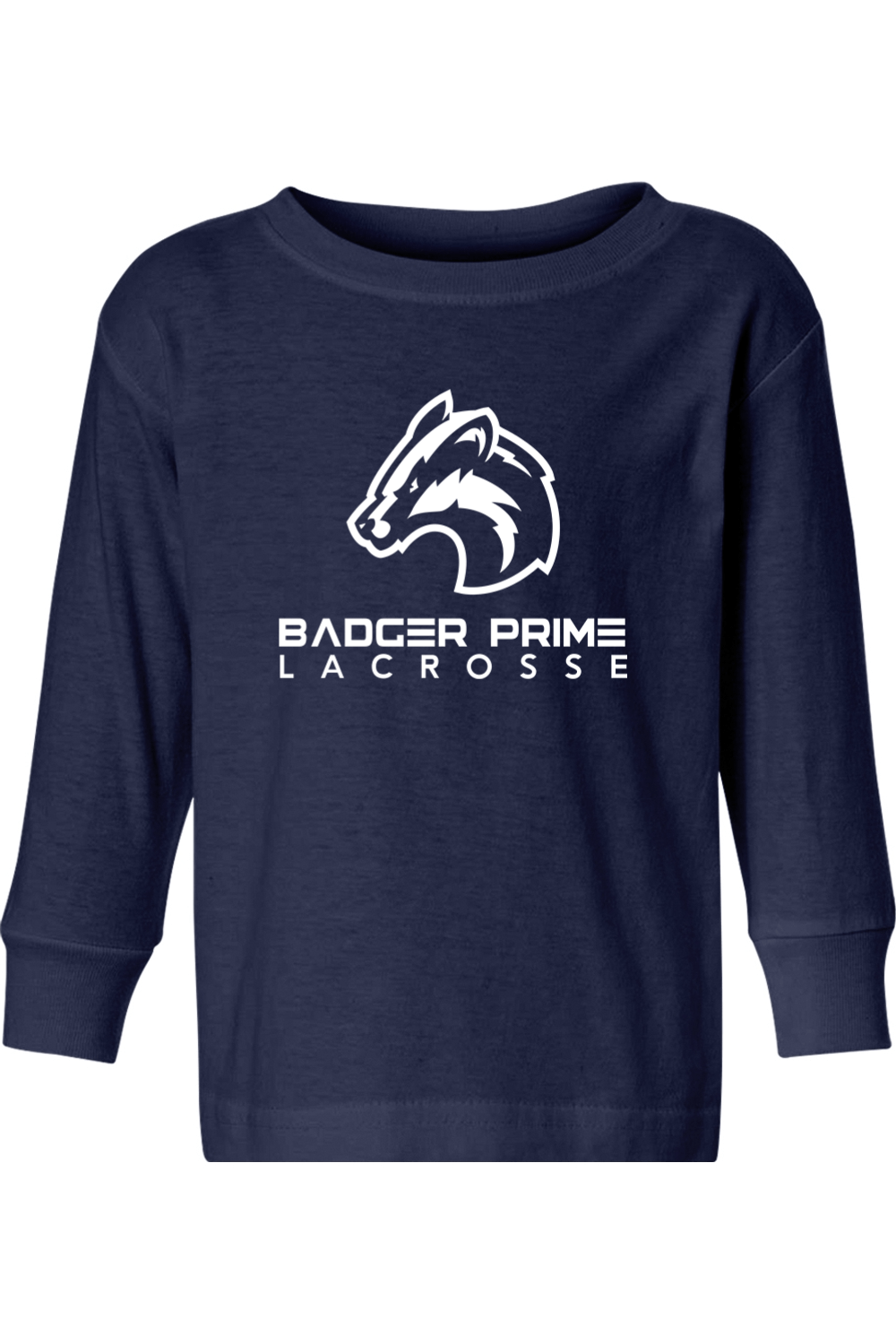 Badger Prime LC Toddler Long Sleeve T-Shirt Signature Lacrosse