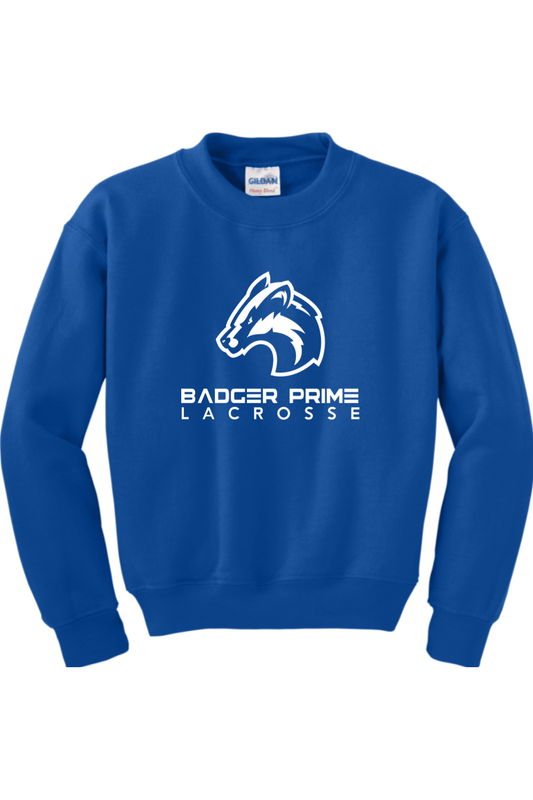 Badger Prime LC Youth Sweatshirt Signature Lacrosse