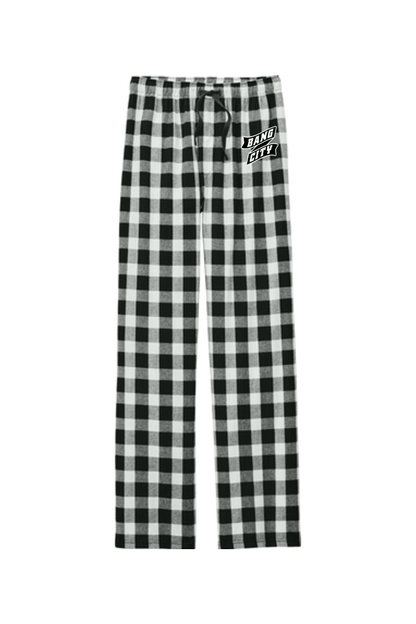 Bang City Lacrosse Adult Men's Flannel Plaid Pants Signature Lacrosse