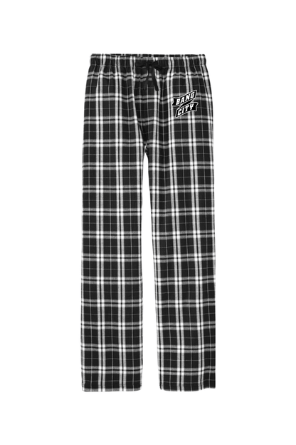 Bang City Lacrosse Adult Men's Flannel Plaid Pants Signature Lacrosse